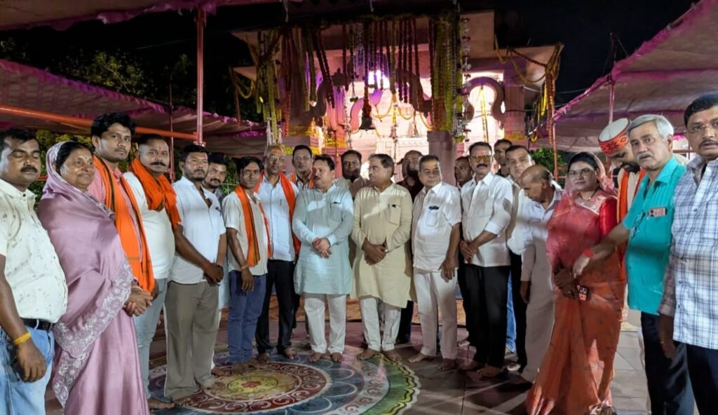 माता कौशल्या धाम चंदखुरी में गूंजा पीएम मोदी के ऐतिहासिक कार्यकाल का गौरव