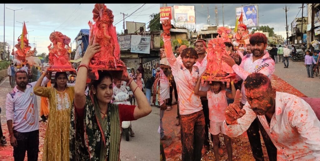 फूलों की बारिश और रेड कार्पेट के बीच शाही अंदाज़ में हुई श्री विघ्नहर्ता की विदाई